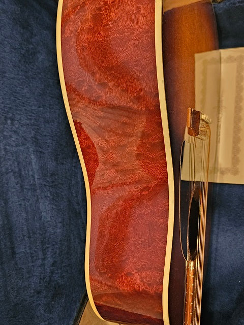 2007 Gibson Custom Shop J-45 Quilted Mahogany 1 of 24 Made - Honey Burst Ren Ferguson