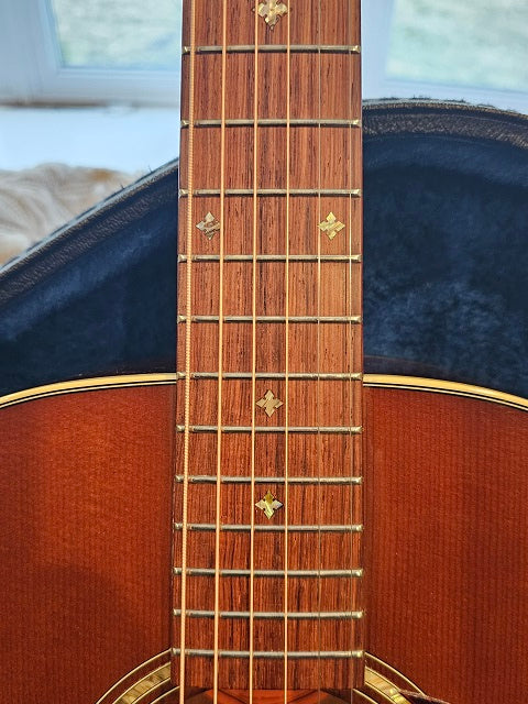 2007 Gibson Custom Shop J-45 Quilted Mahogany 1 of 24 Made - Honey Burst Ren Ferguson