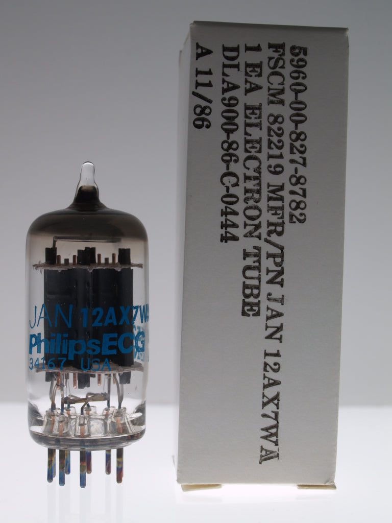 JAN Philips 12AX7WA – Doug's Tubes