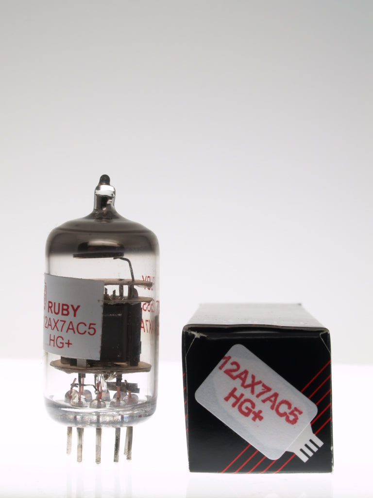 Ruby 12AX7AC5 HG+ – Doug's Tubes
