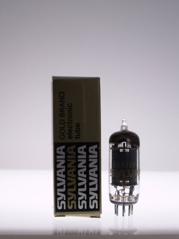 GB 5687 NOS Black Plate Sylvania Gold Brand Audiophile Tube Square Getter Nib New in Box Sale GB 5687 NOS Black Plate Sylvania Gold Brand Audiophile Tube Square Getter Nib New in Box Sale