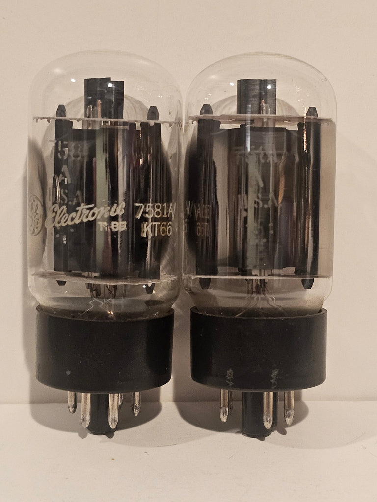 ANOS GE 7581 Matched Pair KT66