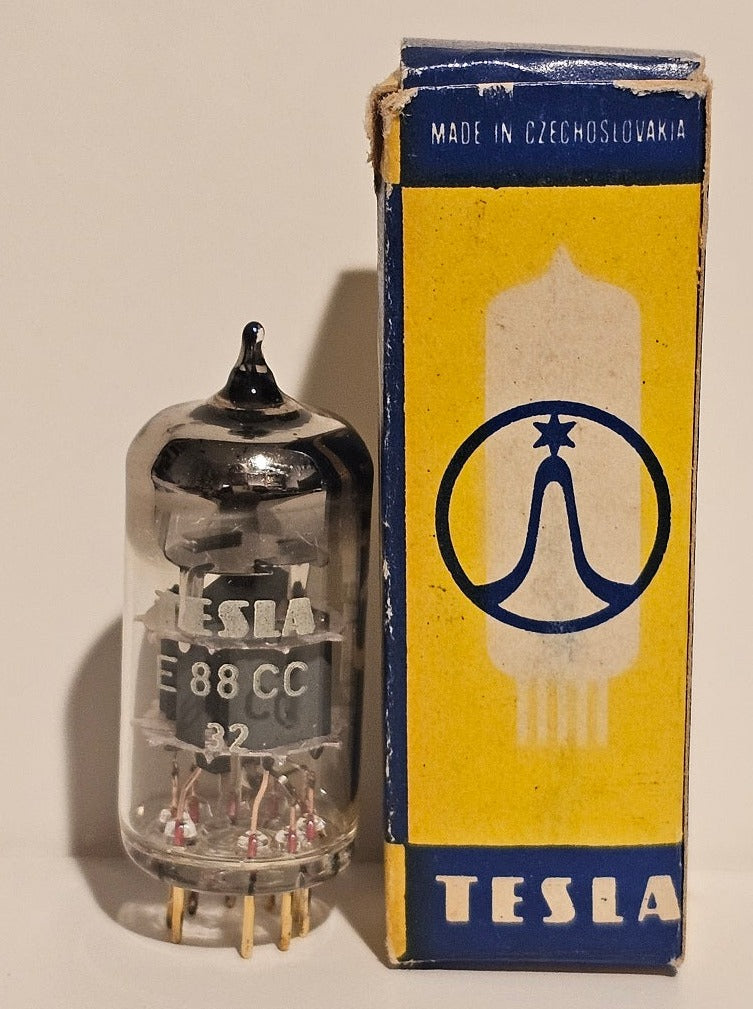 Tesla E88CC/6DJ8 gold pin – Doug's Tubes