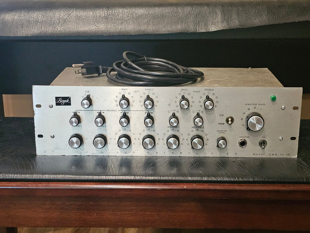 1974 Bozak 10-2D professional preamp/mixer