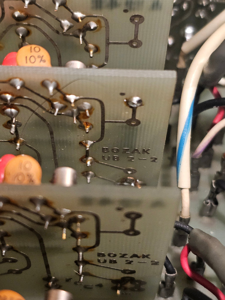 1974 Bozak 10-2D professional preamp/mixer