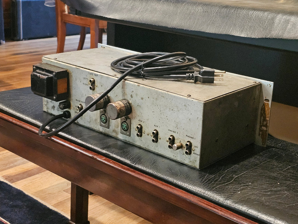 1974 Bozak 10-2D professional preamp/mixer