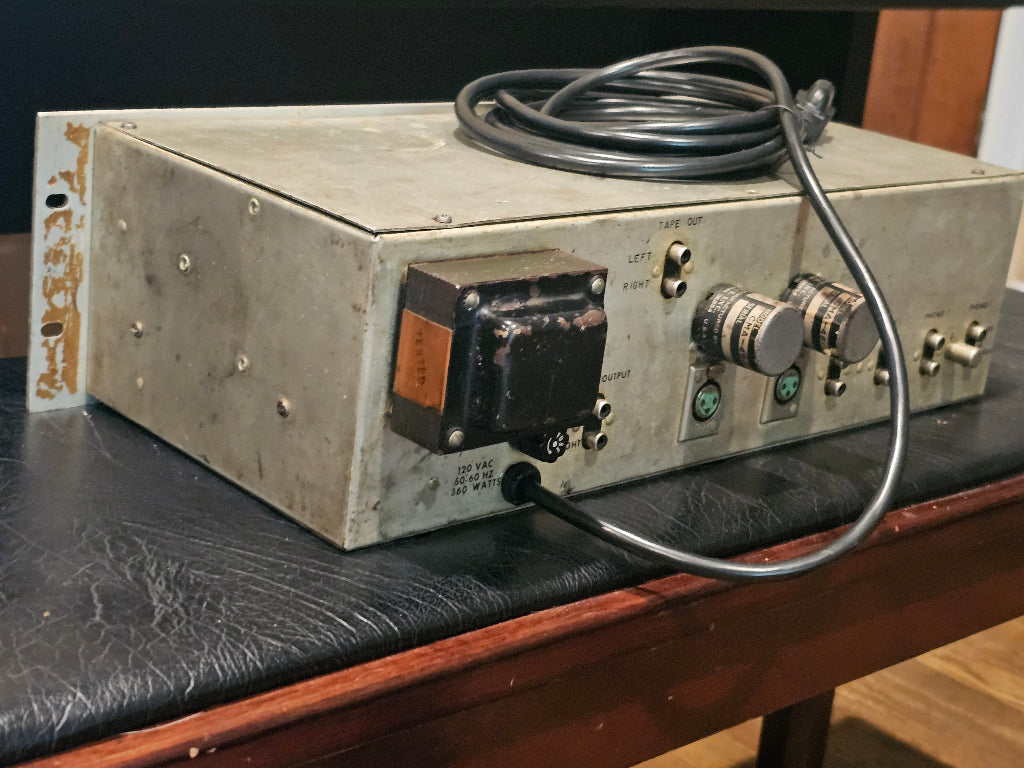 1974 Bozak 10-2D professional preamp/mixer