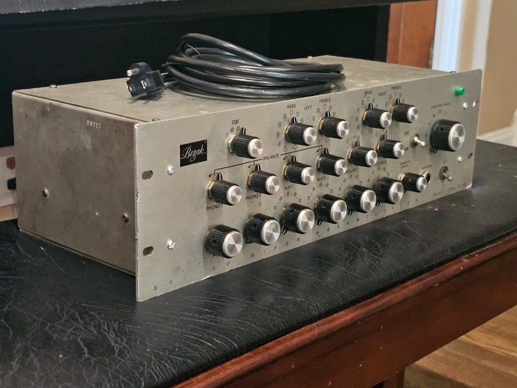1974 Bozak 10-2D professional preamp/mixer