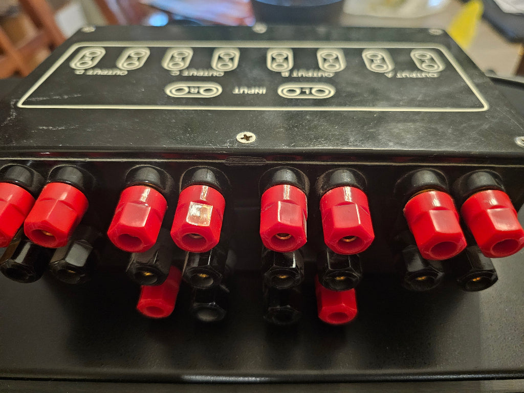 Bryston 4 Way Speaker Switch Box