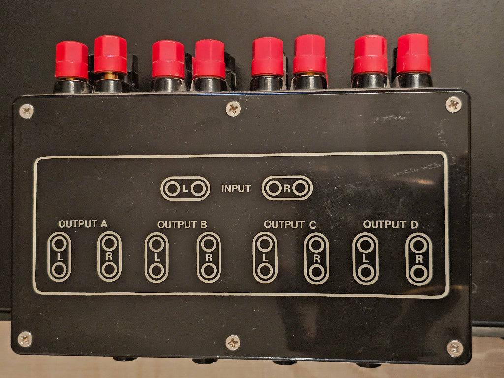 Bryston 4 Way Speaker Switch Box