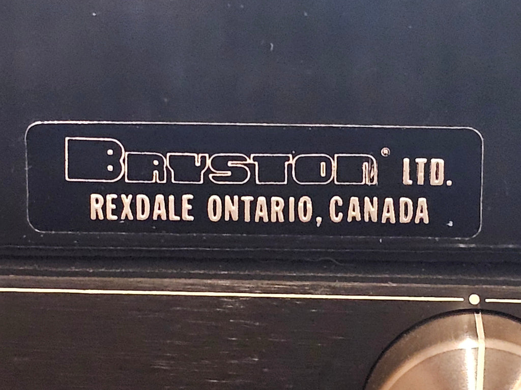 Bryston 4 Way Speaker Switch Box