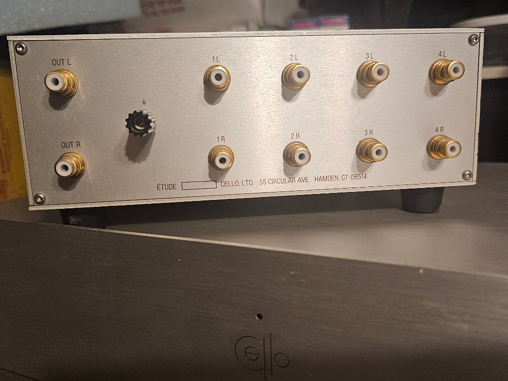 Cello Audio Components Cello Audio Etude Passive Preamp – Doug's Tubes