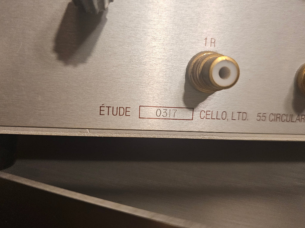 Cello Audio Components Cello Audio Etude Passive Preamp – Doug's Tubes