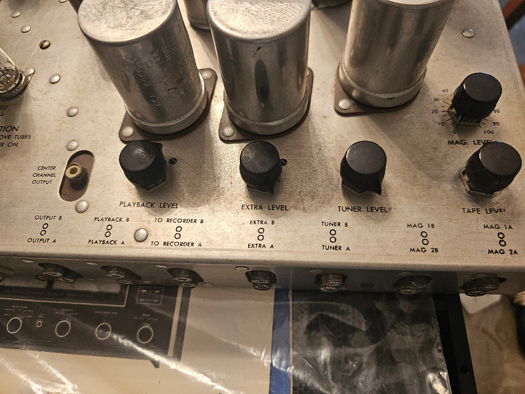 HH Scott model 130 stereo preamp