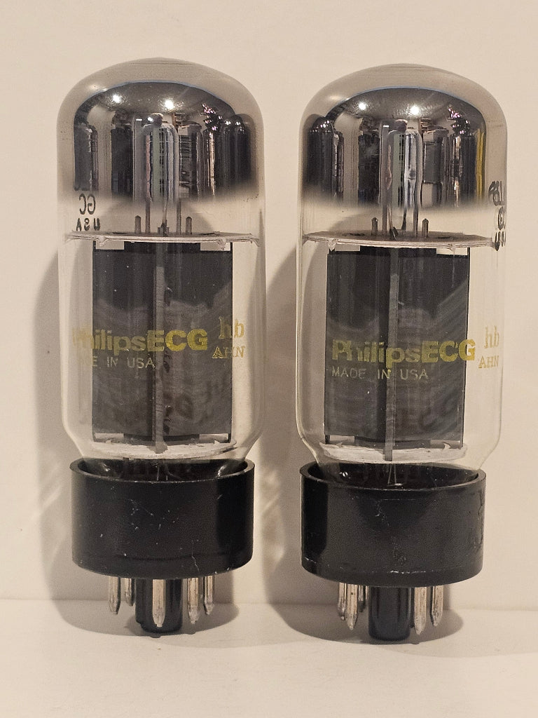 Philips ECG 6L6GC STR387 Matched Pair NOS