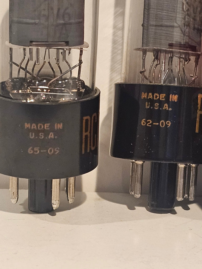 新品未使用？ 2本セット 元箱付 RCA 6G6 G JAN CRC 6G6G Yahoo!オークション -「6g6g 真空管」(真空管アンプ) (アンプ)の