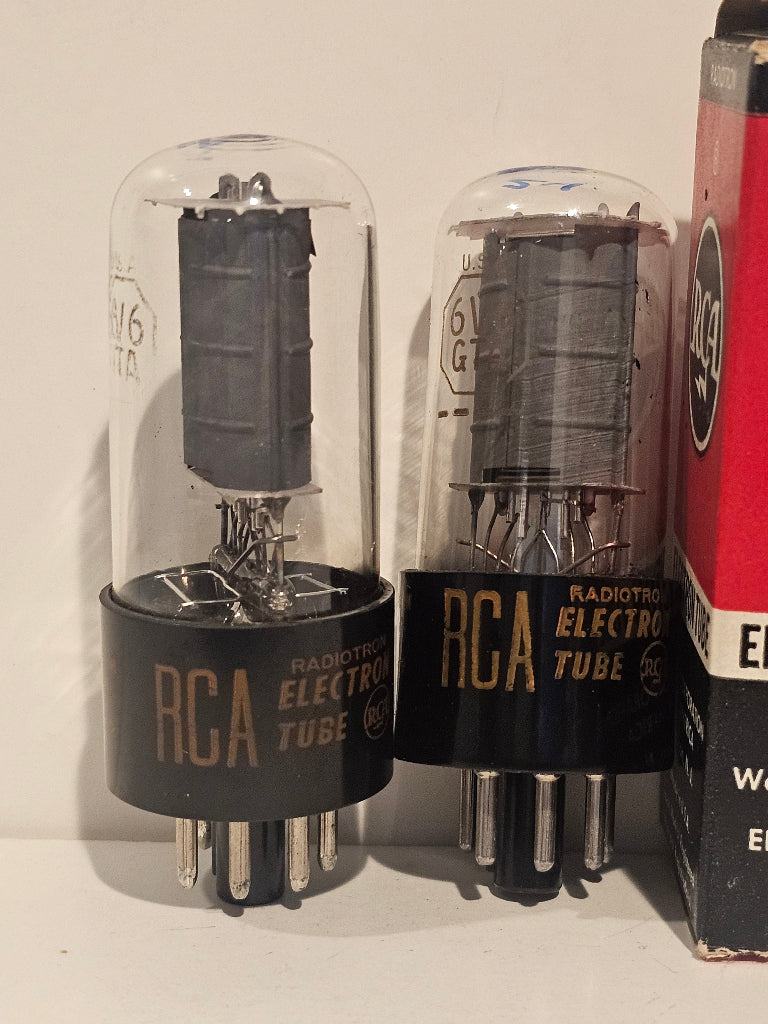 RCA 6V6GTA matched pair