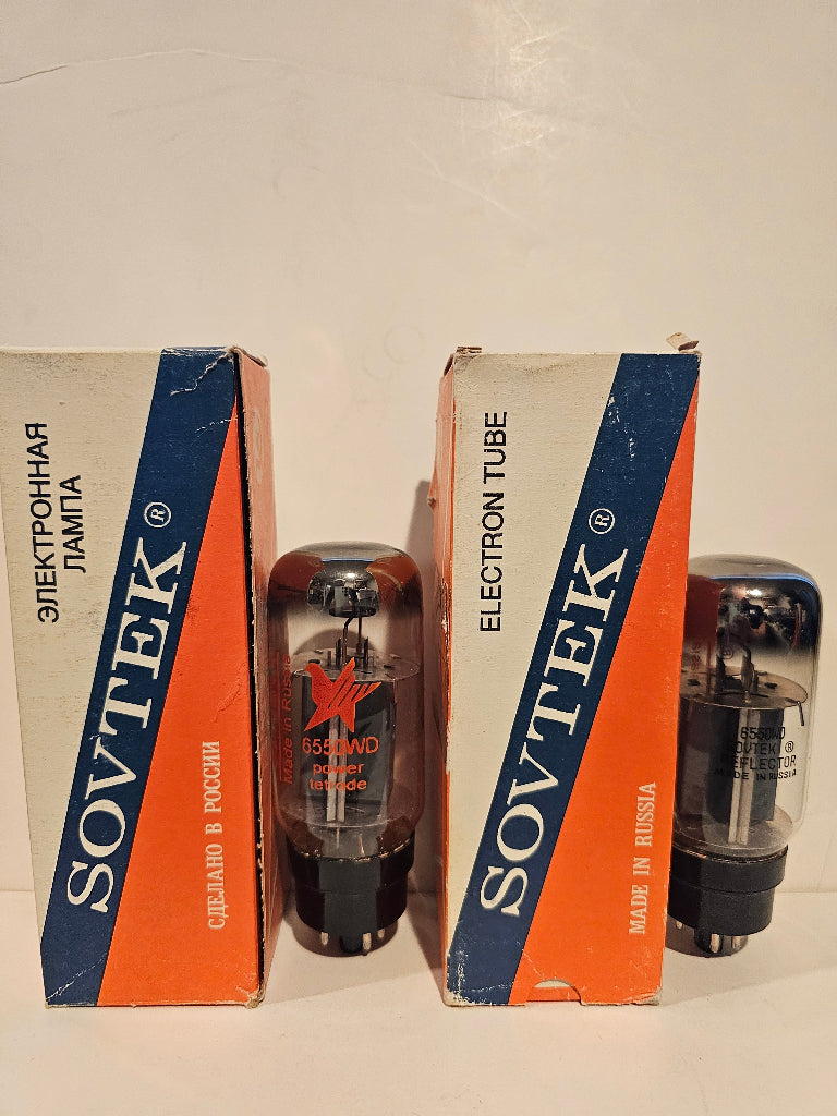 NOS Sovtek 6550WD power pentode