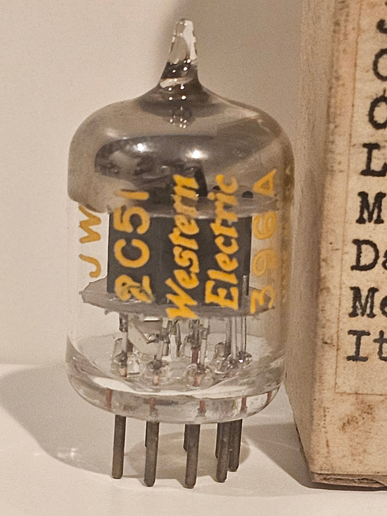 Western Electric 396A 2C51 twin triode ANOS