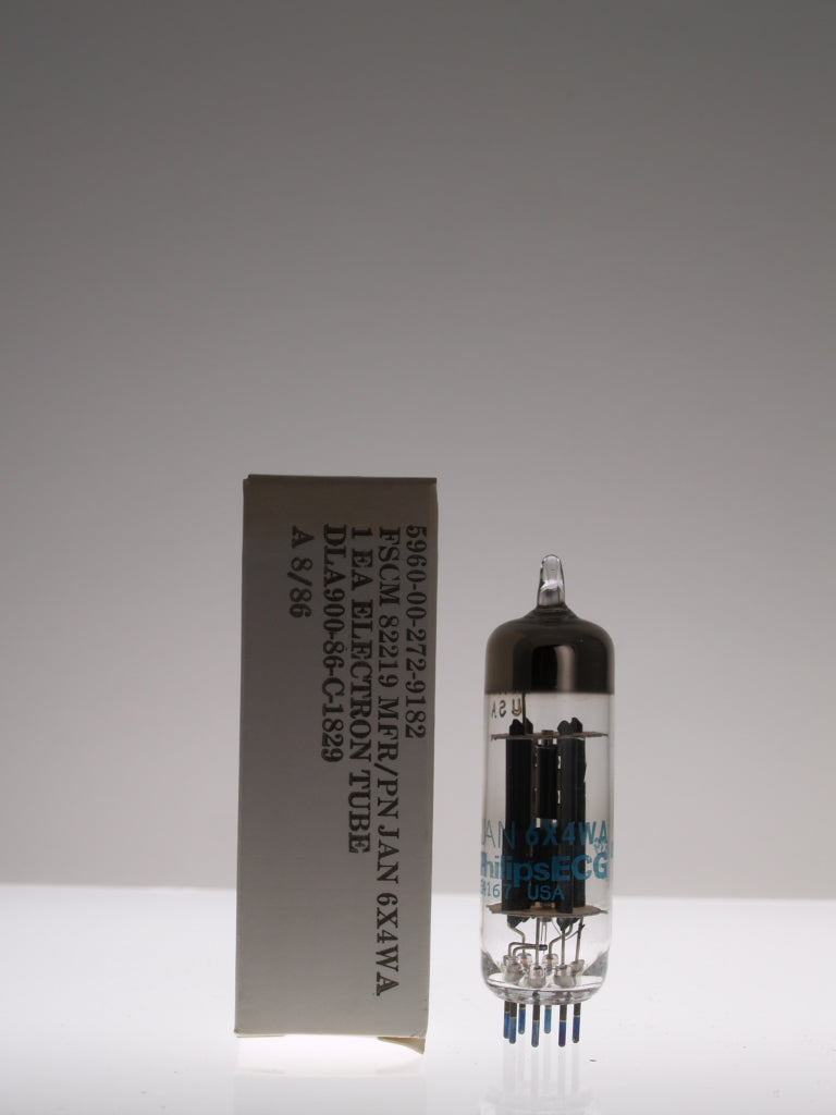 Tube électronique 6X4WA NOS General Electric - 1 Pièce Neuve En Emballage D'origine