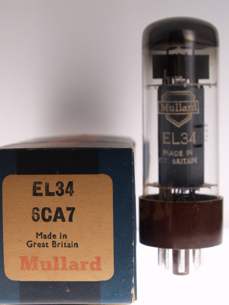 ANOS Mullard EL34 xf1 matched quad